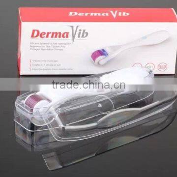 2015 Newest!!! 5 in 1 Dermaroller With Massage+ PDT+ 540 Needles Derma Vib photo-6