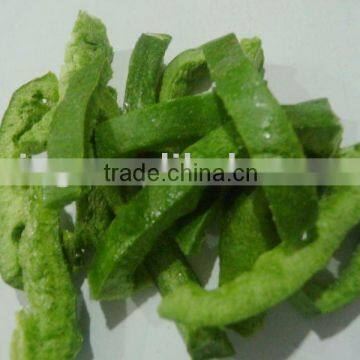 freeze dried green bell pepper