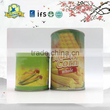 Good quality canned fresh sweet baby corn