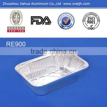 Disposable Rectangular aluminium foil container