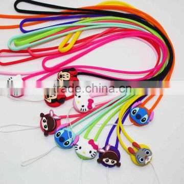 Silicone material silicone universal lanyard silicone lanyard