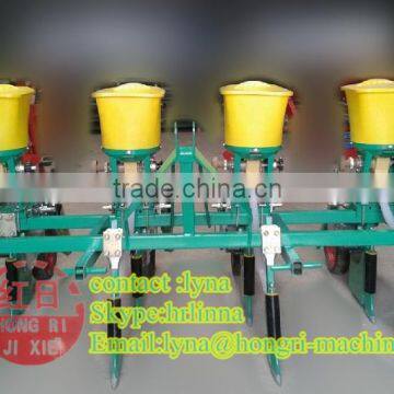New type and low price planting machine 4 row small tractor corn planter