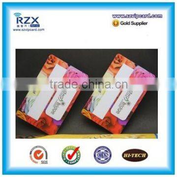 PETG Enviroment Friendly Material Salon Membership Loyalty Mobile Visiting Card