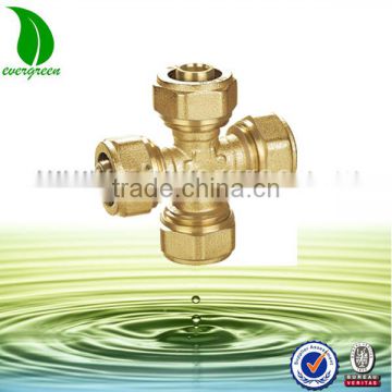 Brass Compression Fitting for PEX-AL-PEX Pipe