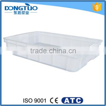 Top quality plastic bread box, thin rectangular clear plastic boxes