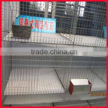 H type three layer rabbit cages for rabbit farm