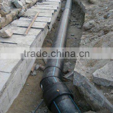 PN6, PN8 Hdpe Sewage pipe for drainage industry