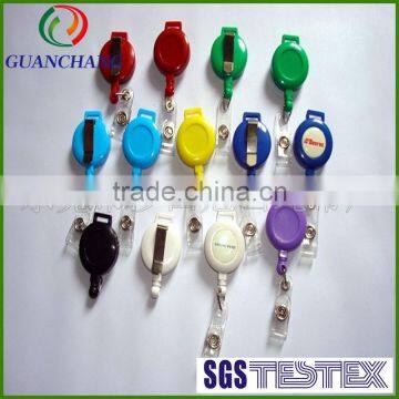 OEM Custom ID Card Holder Round Badge Reels