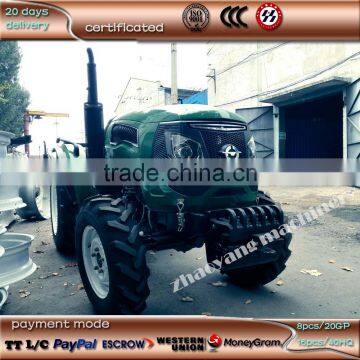 Tractor FN504C, 50hp,4000X1500X1900mm, wheel tread 1220mm, 8.30-20/12.4-28 tyre, 2 hydraulic valves, power steering