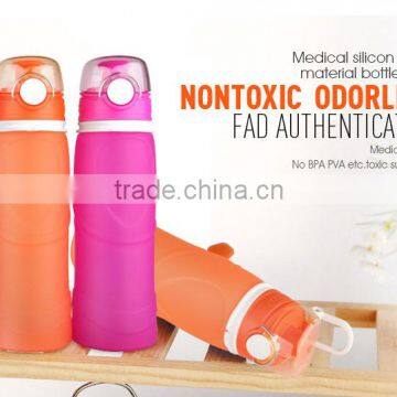 Silicone Folding Bottle Use for Go Outdoors Travel, Running, go Hiking photo-4