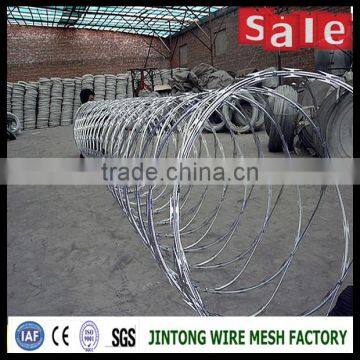 Low Price 450mm Coil Concertina Razor Barbed Wire photo-6