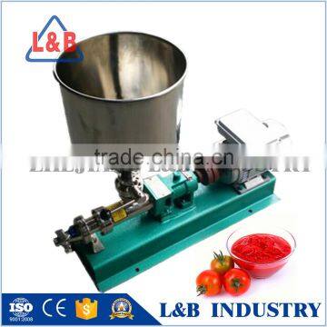 G series Stainless Steel Mono Screw Tomato Sauce Pump