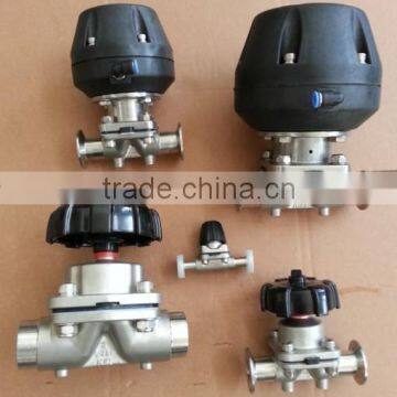 Sanitary Stainless Steel Pneumatic Diaphragm Valve photo-3