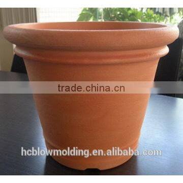 Custom Plastic Flower Pot Various Size Flowerpot Garden Pots Plante HDPE,Artificial Metal photo-2
