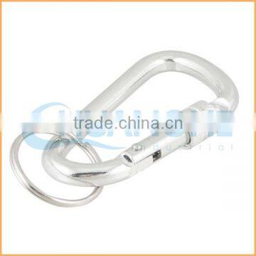 Fashion High Quality carabiner with split ring
