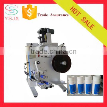 Semi automatic Glass Jars cans bottles labeling machine manufacturers