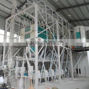 Whole Set 250 TPD Wheat Flour Mill for Sale photo-5