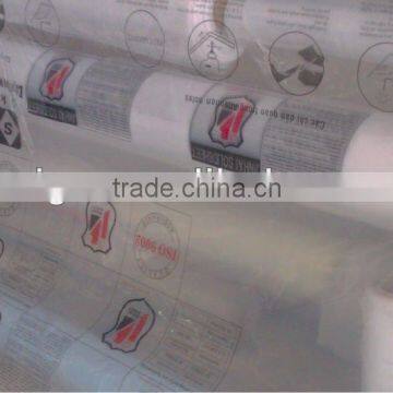PE printing mattress packaging bag/clear packaging bags