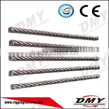 High Quality Various Diameter Steel Wire Rope 1*7 7*19 From China photo-2