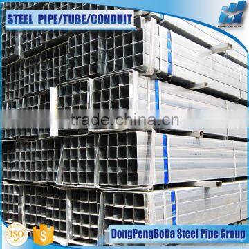 15*15*0.9 gi Rectangular Hollow Section Pre Galvanized Square Tube photo-2