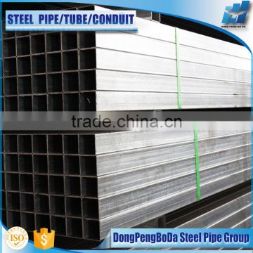 40*40*1.5mm struction mild steel pre galvanized square gi pipe