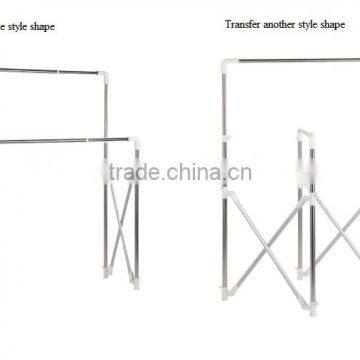 Double Pole Heavy Loading Callapsible Drying Rack and Clothes Rack photo-5