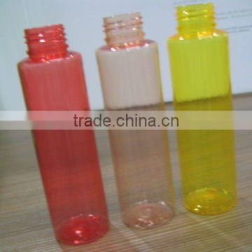 100ml clear PLA plastic lotion bottles biodegradable with screw opening, Welcome OEM