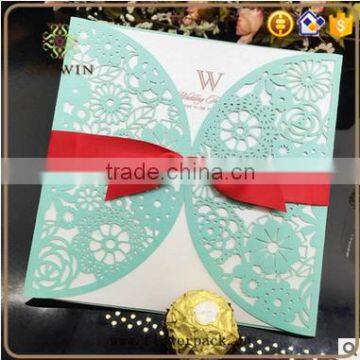 Hollow Logo Printed Invitation Card photo-2