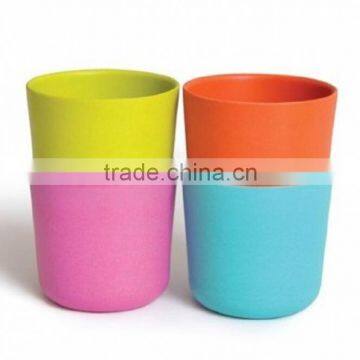 Factory Selling Best Bamboo Fiber Eco Friendly Tableware Bowls Cups, Kids Bamboo Water Cups photo-5