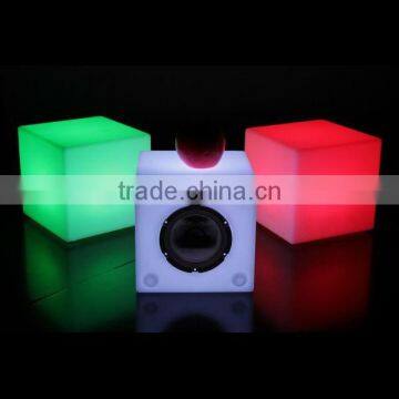 remote control led illuminated cube/ bar chair furniture with RGB light