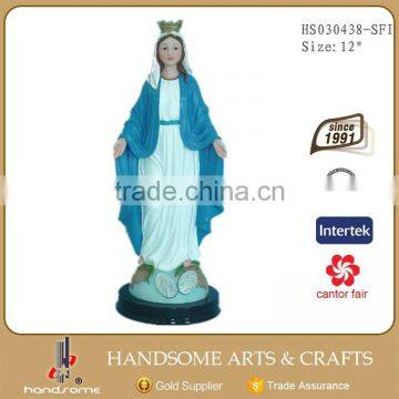 18 Inch Home Decoration Resin Craft Religious Items Virgin Mary Statues photo-6