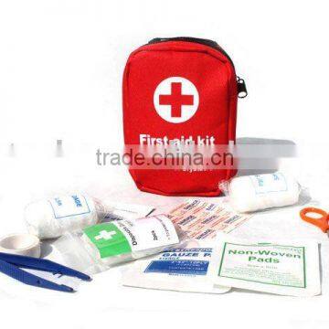 Outdoor sport travel basic first aids kit