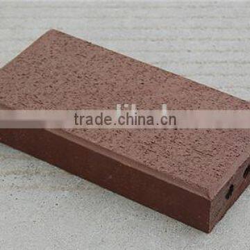 Yixing red fire clay brick/tiles for wholesale, refractory paving materials