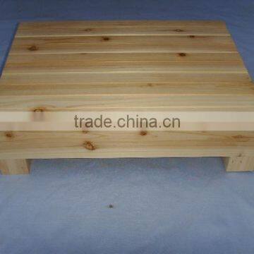 High quality handmade wooden stool