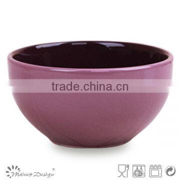 16pcs Round Shape Purple Dinnerware Set photo-4
