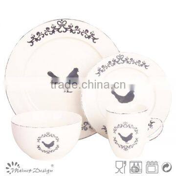 Snowflake Novelty Ceramic Christmas Dinnerware photo-4