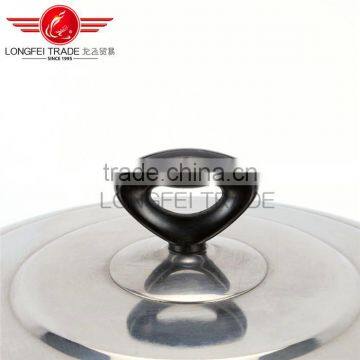 Stainless Steel Steamer Cooking Pot With Hollow Handles and Metal Lid photo-5