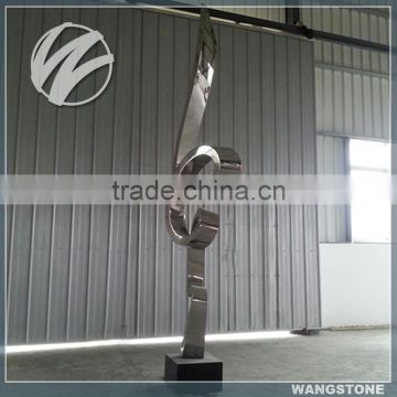 Large new trend customized design metal garden stainless steel sculpture