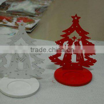 Christmas wooden tree decoration JA02-11332AW-AR