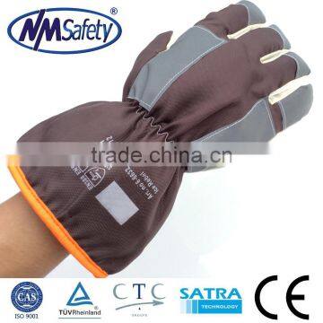 NMSAFETY Brown Polar Liner Ski Glove/heavy Duty Winter Work Gloves/safe Work Gloves photo-2