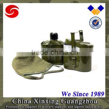 0.8L 1L 1.2L Army Canteen Water Metal Plasic Cup With Warm Fur Cover photo-3