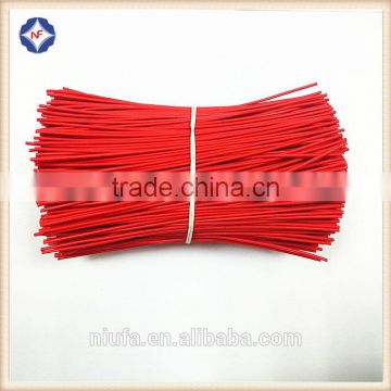 Widely Used Colourful Single Wire Plastic Coated Twist Tie