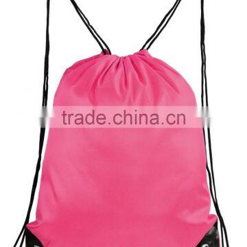 Basic Cinch Sack Drawstring Pack Tote Promotion Back Pack Party Bag photo-3