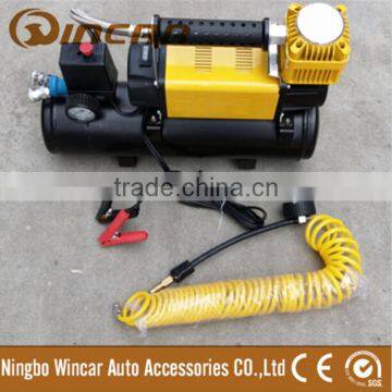 Auto 12v mini air compressor 200L/min air compressor with air tank