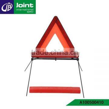 PMMA Block Plastic Triangle Roadblock For Car Safety Warning Triangle Traffic Signs With E-Mark CE