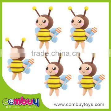 Kids diy handmade magic clay doll honey bee toys