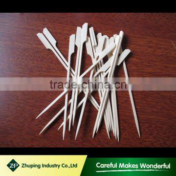 ZHUPING natural and safe flat bamboo sticks skewer wholesales