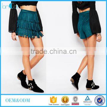 2017 Custom 2017 New Lace Short Tassel shorts