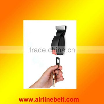 Airline seat belt key ring for importer and wholesalers