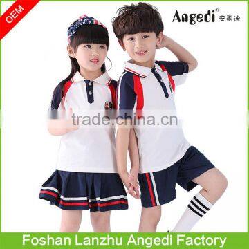 Children Clothing Boys and Girls Clothes Set Wholesale Primary School Uniform Designs